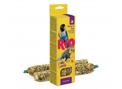RIO (Рио) Мед и Орехи Палочки Для Средних Попугаев 2*75г 