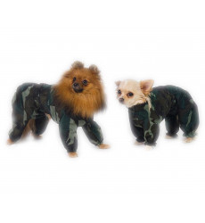 Комбинезон Для Собак Породы Йорк №2 Женский Тузик Холодный Камуфляж 