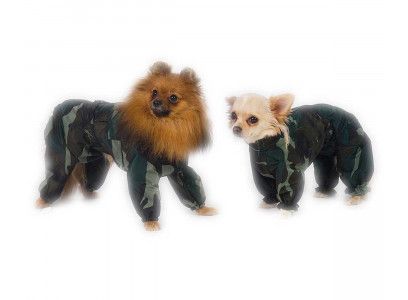 Комбинезон Для Собак Породы Йорк №2 Женский Тузик Холодный Камуфляж 