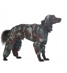 Комбинезон Для Собак Породы Ньюфаундленд Тузик Холодный Камуфляж  Женский