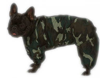 Комбинезон Для Собак Породы Русский Спаниель Женский Тузик Холодный Камуфляж 
