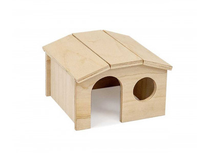Домик Для Грызунов Дарелэнд Есо Сарай Дерево 13*13*9см Rp86811