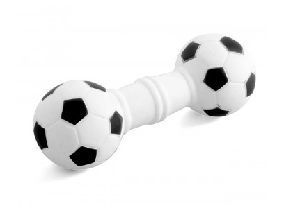 Игрушка Для Собак Средних Пород Triol (Триол) Гантель Футбольная 17см Винил 12101115 