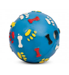 Игрушка Для Собак Triol (Триол) Мяч с Лапками Косточками 7,5см Цельнолитой Резины 12191095