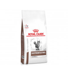 Лечебный Сухой Корм Royal Canin (Роял Канин) Для Кошек При Заболеваниях Желудочно-Кишечного Тракта Для Вывода Шерсти Gastrointestinal Hairball 400г