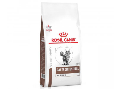 Лечебный Сухой Корм Royal Canin (Роял Канин) Для Кошек При Заболеваниях Желудочно-Кишечного Тракта Для Вывода Шерсти Gastrointestinal Hairball 2кг 