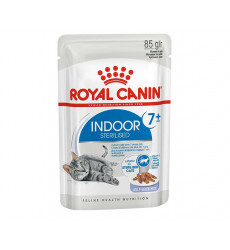 Влажный Корм Royal Canin (Роял Канин) Для Пожилых Домашних Стерилизованных Кошек Старше 7 Лет в Желе Indoor Sterilized 7+ Jelly 85г (1*12)