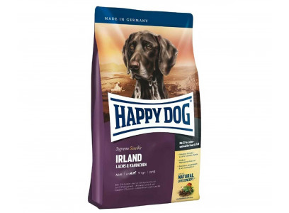 Сухой Корм Happy Dog (Хэппи Дог) Для Собак Лосось и Кролик Supreme Irland 12,5кг
