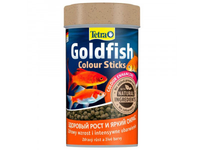 Корм Для Рыб Tetra (Тетра) Goldfish Colour Sticks Гранулы Для Золотых Рыб Для Окраса 100мл 140097 