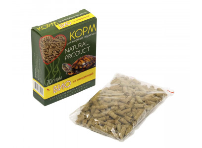 Корм Для Водных Черепах Эльф Био Со Спирулиной 70г
