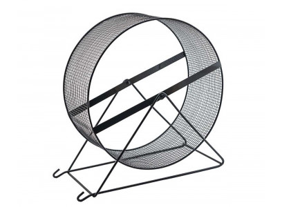 Игрушка Для Грызунов Колесо 35см Металлическое Сетка Rp3155