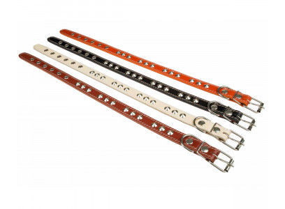 Ошейник Для Собак Брава №25 с Подкладом с Металлофурнитурой Арт049