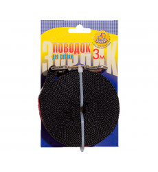 Поводок Стропа 3м*25мм Карабин Zoonik (Зооник) 11427 