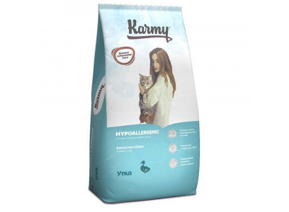 Сухой Корм Karmy (Карми) Для Кошек Гипоаллергенный Утка Hypoallergenic 10кг 