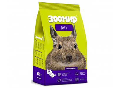 Корм Для Дегу Зоомир 500г (1*12) 621 