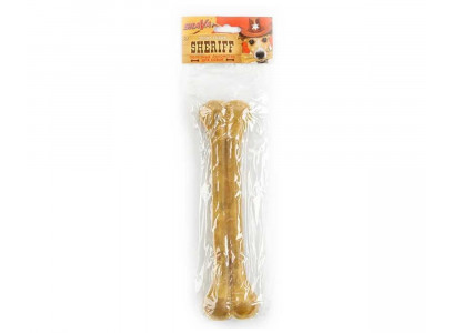 Лакомство Brava (Брава) Шериф для Собак Сыромятная Прессованная Косточка 10 25см 10шт Hp-Y-0005b