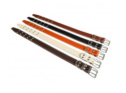 Ошейник Для Собак Брава №45 с Подкладом Не Украшен Кольцо Посередине Арт643