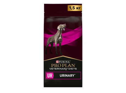 Лечебный Сухой Корм Pro Plan (ПроПлан) Для Собак При Мочекаменной Болезни (МКБ) Purina Veterinary Diets Ur Urinary 1,5кг (1*4) 