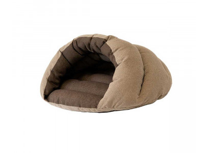 Домик Для Кошек и Собак Мелких Пород Дарелэнд Ракушка-Рогожка №2 Пухлый 67*52*35см Бежевый Rp94572беж