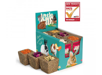 Little One (Литтл Ван) Луговые Травы с Наполнителем Ассорти Корзиночки Для Грызунов 65г 