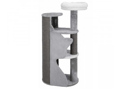 Домик-Когтеточка Для Кошек Trixie (Трикси) Adele 120см Серый/Белый 44438 