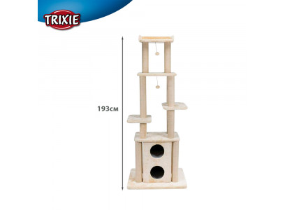 Домик-Когтеточка Для Кошек Trixie (Трикси) Lydia 193см Бежевый 44441 