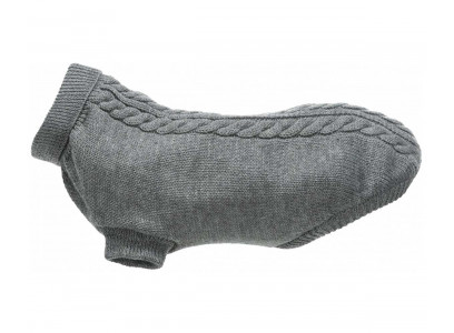 Пуловер Для Собак Миниатюрных Пород Trixie (Трикси) Kenton XS 27см Серый 680011 