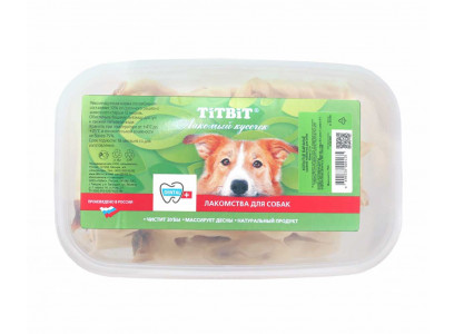 Лакомство Для Собак TiTBiT (Титбит) Копытце Баранье-Банка Пластиковая 3,3л 020135 
