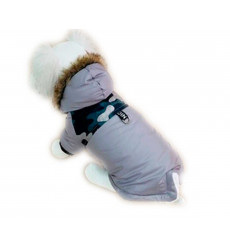 Парка Для Собак Мелких Пород Nice Dog Xl Мех Серый Pet Fashion (Пет Фешн)