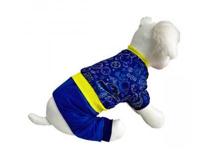 Комбинезон Для Собак Миниатюрных Пород Космос 10 Мех Синий Pet Fashion (Пет Фешн) 