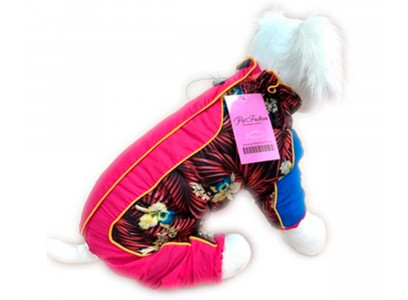 Комбинезон Для Собак Средних Пород Экзотик 22 Девочка Мех Фуксия Pet Fashion (Пет Фешн) 