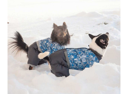 Комбинезон Зоофортуна Для Собак Мелких Пород Теплый Мальчик 20см 12437720 