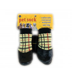 Носки Для Собак Мелких Пород Водоотталкивающие Барбери 4 Pet Fashion (Пет Фешн)