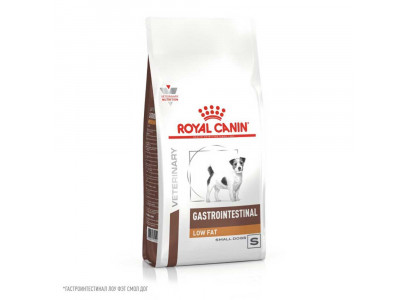 Лечебный Сухой Корм Royal Canin (Роял Канин) Для Собак Мелких Пород При Заболеваниях ЖКТ с Пониженным Содержанием Жиров Gastro Intestinal Low Fat LF22 Small Dog S 1кг 