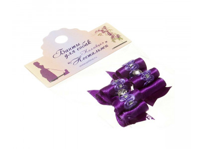 Бантик Для Собак Hello Pet (Хеллоу Пэт) Тройной Объемный Ностальжи 5*2см Пара 18319
