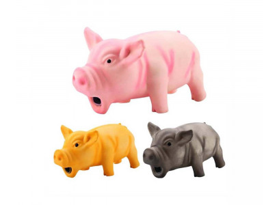 Игрушка Для Собак Догман Поросенок Хрюкающий 15см 