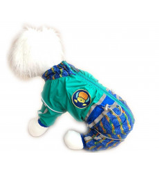 Дождевик Для Собак Миниатюрных Пород Dog Полоска 14 Мальчик Изумруд Pet Fashion (Пет Фешн)
