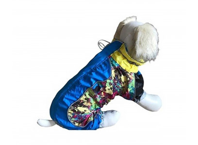Дождевик Для Собак Мелких Пород Мираж 20 Девочка Синий Pet Fashion (Пет Фешн) 