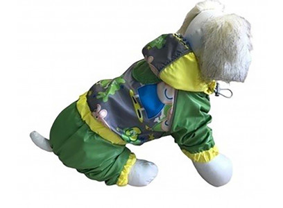 Дождевик Для Собак Средних Пород Пеппа 24 Зеленый Pet Fashion (Пет Фешн) 