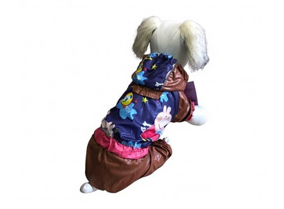 Дождевик Для Собак Мелких Пород Пеппа 18 Коричневый Pet Fashion (Пет Фешн) 