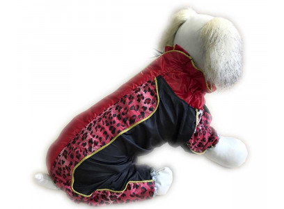 Дождевик Для Собак Мелких Пород Сафари 20 Девочка Красный Pet Fashion (Пет Фешн) 