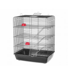 Клетка Для Грызунов Inter-Zoo (Интер-Зоо) Remy Black 580*380*715 126
