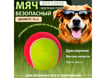 Игрушка Для Собак Trixie (Трикси) Мяч Теннисный 10см 3476 