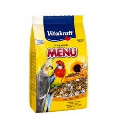Корм Для Средних Попугаев Vitakraft (Витакрафт) Premium Menu Vital Основной 1кг