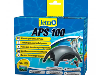Компрессор Для Аквариума Tetra (Тетра) АPS 100 До 50-100л 100л/ч Одноканальный 143142
 