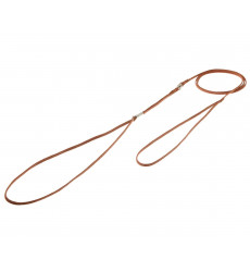 Ринговка Для Собак Hello Pet (Хелоу Пэт) С Кольцом Светло-Коричневая Реа-03