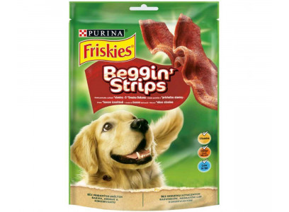 Лакомство Для Собак Friskies (Фрискис) Бекон Beggin Strips 120г (1*6)