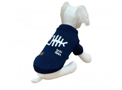 Толстовка-Бомбер Для Собак Миниатюрных Пород Fish L Синий Pet Fashion (Пет Фешн) 