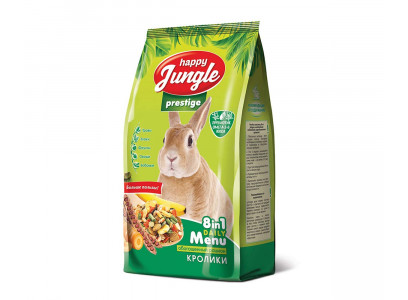 Корм Для Кроликов Happy Jungle (Хеппи Джангл) Prestige 500г J401
