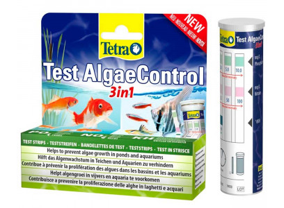 Tetra Test (Тетра Тест) 3 В 1 Po4/No3/Kh-Полоски для Пресной Воды 25шт 299078 